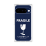 プレミアムスクエアケース［ FRAGILE - Navy ］