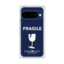プレミアムスクエアケース［ FRAGILE - Navy ］