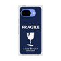 プレミアムスクエアケース［ FRAGILE - Navy ］