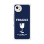 プレミアムスクエアケース［ FRAGILE - Navy ］
