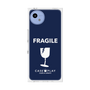プレミアムスクエアケース［ FRAGILE - Navy ］