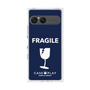 プレミアムスクエアケース［ FRAGILE - Navy ］