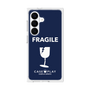 プレミアムスクエアケース［ FRAGILE - Navy ］