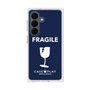 プレミアムスクエアケース［ FRAGILE - Navy ］