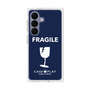 プレミアムスクエアケース［ FRAGILE - Navy ］
