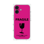 プレミアムスクエアケース［ FRAGILE - Pink ］