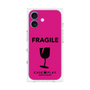 プレミアムスクエアケース［ FRAGILE - Pink ］