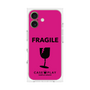 プレミアムスクエアケース［ FRAGILE - Pink ］
