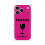 プレミアムスクエアケース［ FRAGILE - Pink ］