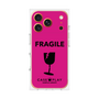 プレミアムスクエアケース［ FRAGILE - Pink ］