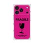 プレミアムスクエアケース［ FRAGILE - Pink ］