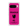 プレミアムスクエアケース［ FRAGILE - Pink ］