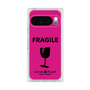 プレミアムスクエアケース［ FRAGILE - Pink ］