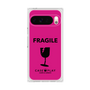 プレミアムスクエアケース［ FRAGILE - Pink ］