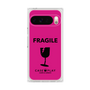 プレミアムスクエアケース［ FRAGILE - Pink ］