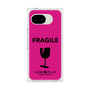 プレミアムスクエアケース［ FRAGILE - Pink ］