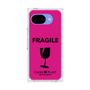 プレミアムスクエアケース［ FRAGILE - Pink ］