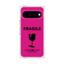 プレミアムスクエアケース［ FRAGILE - Pink ］