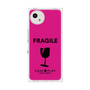 プレミアムスクエアケース［ FRAGILE - Pink ］