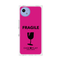 プレミアムスクエアケース［ FRAGILE - Pink ］