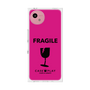 プレミアムスクエアケース［ FRAGILE - Pink ］