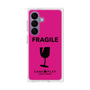 プレミアムスクエアケース［ FRAGILE - Pink ］