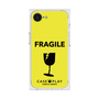 プレミアムスクエアケース［ FRAGILE - Yellow ］