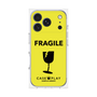 プレミアムスクエアケース［ FRAGILE - Yellow ］