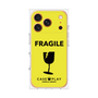 プレミアムスクエアケース［ FRAGILE - Yellow ］