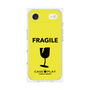 プレミアムスクエアケース［ FRAGILE - Yellow ］