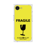 プレミアムスクエアケース［ FRAGILE - Yellow ］