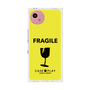 プレミアムスクエアケース［ FRAGILE - Yellow ］