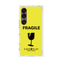 プレミアムスクエアケース［ FRAGILE - Yellow ］