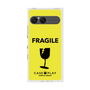 プレミアムスクエアケース［ FRAGILE - Yellow ］
