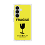 プレミアムスクエアケース［ FRAGILE - Yellow ］