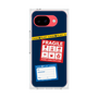 プレミアムスクエアケース［ FRAGILE Stickers - Navy ］
