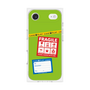プレミアムスクエアケース［ FRAGILE Stickers - Green ］