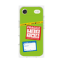 プレミアムスクエアケース［ FRAGILE Stickers - Green ］