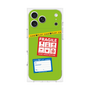 プレミアムスクエアケース［ FRAGILE Stickers - Green ］