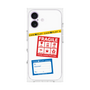 プレミアムスクエアケース［ FRAGILE Stickers - White ］