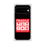 プレミアムスクエアケース［ FRAGILE Sticker - Black ］
