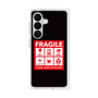 プレミアムスクエアケース［ FRAGILE Sticker - Black ］