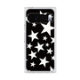 プレミアムスクエアケース［ Stars - Black ］