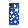 プレミアムスクエアケース［ Stars - Blue ］