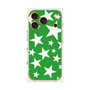 プレミアムスクエアケース［ Stars - Green ］