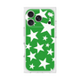 プレミアムスクエアケース［ Stars - Green ］