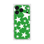 プレミアムスクエアケース［ Stars - Green ］