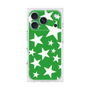 プレミアムスクエアケース［ Stars - Green ］