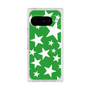 プレミアムスクエアケース［ Stars - Green ］