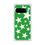 プレミアムスクエアケース［ Stars - Green ］